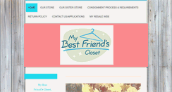 Desktop Screenshot of mybestfriendsclosetliberty.com